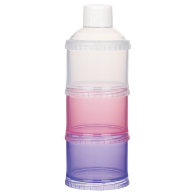 3 Grid Baby Milk Powder Container BPA Free PP Formula Dispenser Η συσκευή διανομής γάλακτος σε σκόνη για βρέφη