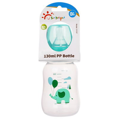 Πράσινο μπουκάλι σίτισης μωρών 5oz 130ml τυποποιημένο PP