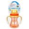 Διπλό φλυτζάνι αχύρου λαβών BPA ελεύθερο 6oz 190ml ζυγισμένο μωρό