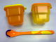Ελεύθερα αεροστεγή πλαστικά εμπορευματοκιβώτια ψυκτήρων αποθήκευσης παιδικών τροφών BPA