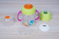 Μη χύσιμο 2 σε 1 ελεύθερο 6 μήνα BPA φλυτζάνι Sippy μωρών 6 ουγγιών