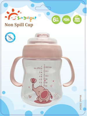 Εύκολη λαβή χειραφέτησης Baby Sippy Cup για άνετη κράτηση και ανάπτυξη του εγκεφάλου