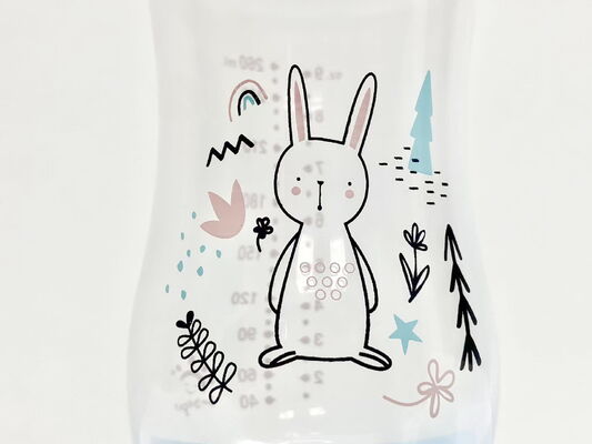 Φιαλίδιο πλαστικού νεογέννητου χωρίς BPA με χωρητικότητα 260 ml και σχεδιασμό χωρίς διαρροές