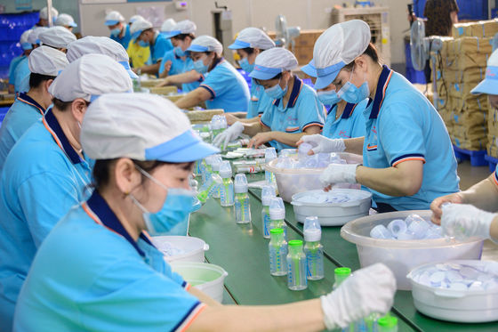 Τροφίμων βαθμού γρήγορη ροής ευρεία θηλή σιλικόνης μωρών λαιμών λαστιχένια