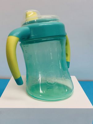 Ελεύθερος 6 μήνας μη χυσιμάτων BPA φλυτζάνι μετάβασης μωρών 7 ουγγιών