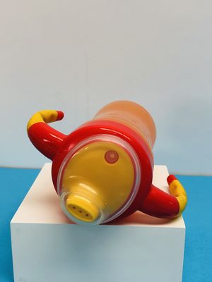 Ελεύθερο μη χύσιμο BPA 9 μήνας φλυτζάνι Sippy μωρών παιδιών 7 ουγγιών