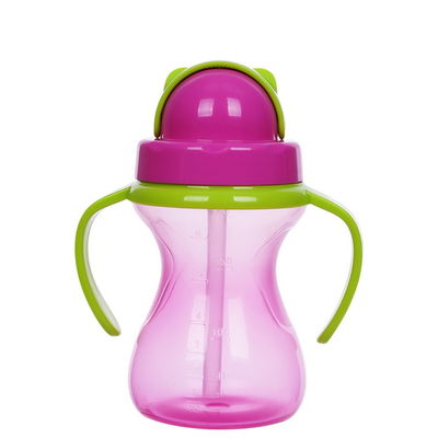 Μαλακό εύκαμπτο φλυτζάνι Sippy μωρών BPA ελεύθερο 9oz 290ml