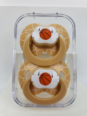 υγρό μωρό Soother σιλικόνης μηνών 0-6 2pcs