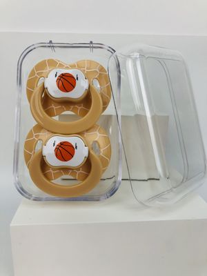 υγρό μωρό Soother σιλικόνης μηνών 0-6 2pcs