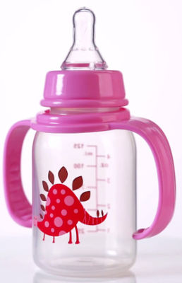 Τυποποιημένα μπουκάλια δύο μωρών πολυπροπυλενίου 4oz 125ml λαβή