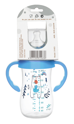 9 ουγγιές/ 260 ml Φιαλίδιο PP Wide Neck Baby Feeding